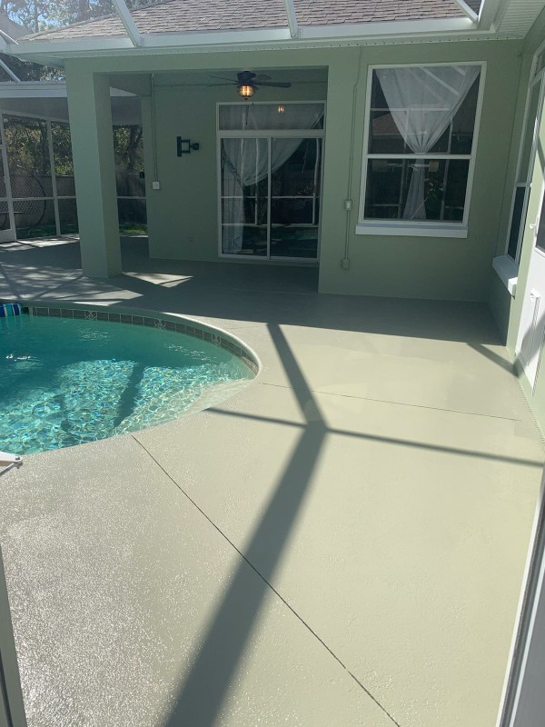 Pool Deck Painting in Port Orange Neilson Cleaning and Painting
